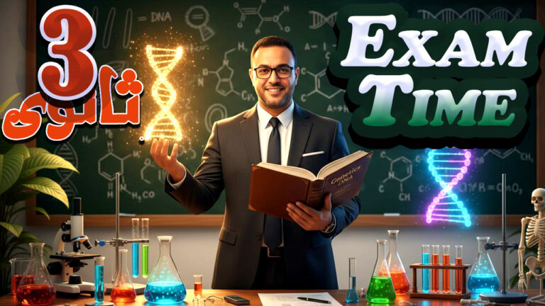 امتحان DNA الصف الثالث الثانوى
